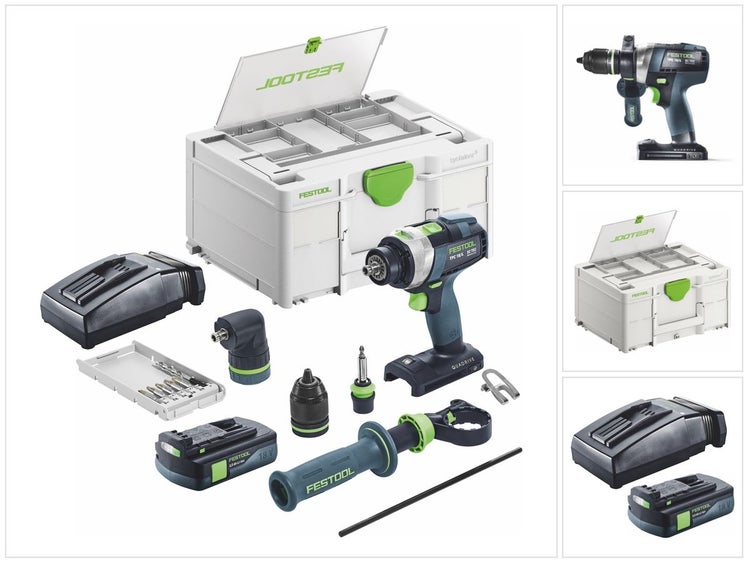 Festool Akku-Bohrschrauber mit Zubehör und Systainer
