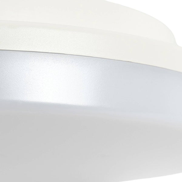 PRIOS LED Deckenlampe mit Sensor Artin Bewegungsmelder (Modern) in Weiß (1 flammig, ) - Deckenleuchte Lampe Badezimmerleuchte