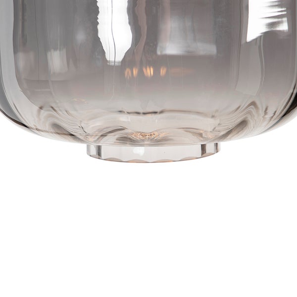 Detailaufnahme einer Glaslampe