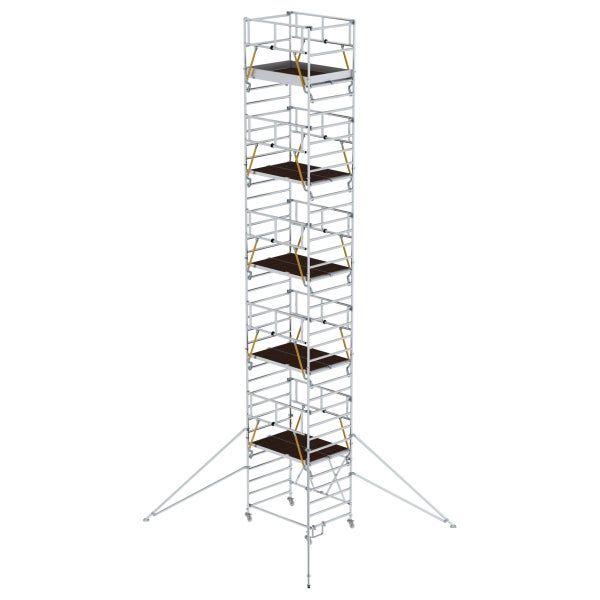 MUNK Klappgerüst SG 1,35x2,45m mit Ausleger und Sicherheitsgeländer 11,89m AH