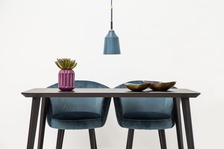 Moderne Pendellampe Blau im Skandinavischen Design | Wohnzimmer Esszimmer Leuchte