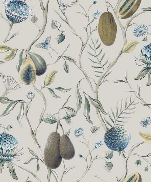 Zwei graue Kabelkanäle aus Metall