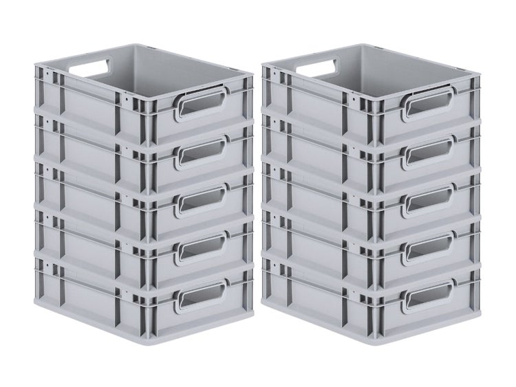 PROREGAL Eurobox NextGen Grip HxBxT 12 x 30 x 40 cm 11 Liter Griffe