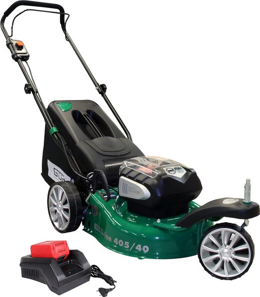 Akku-Rasenmäher Güde Trike 405/40-2.5S – 40 V, 41 cm Schnittbreite, inkl. 2,5 Ah Akku & Schnellladegerät