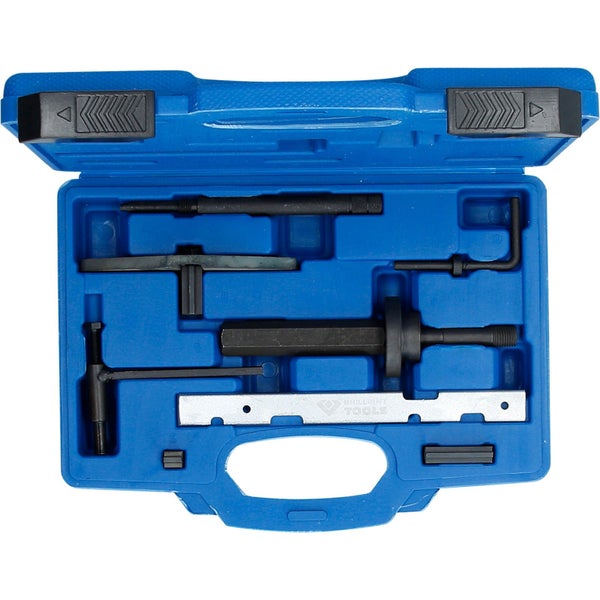 Brilliant Tools Werkzeugsatz in blauem Koffer