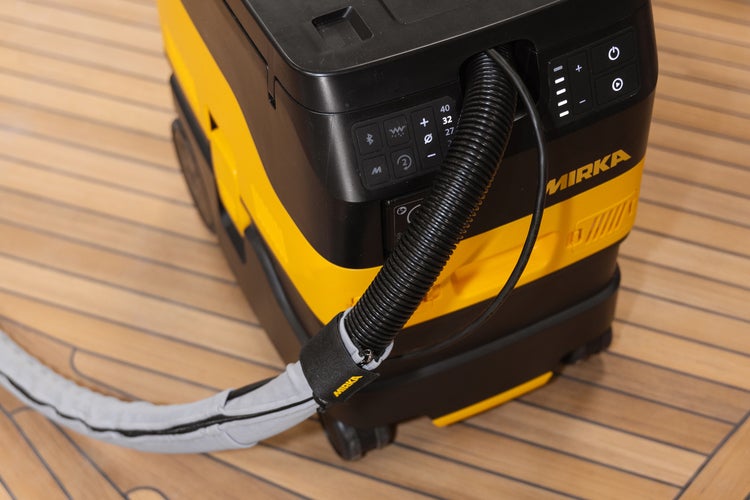 Mirka DEXOS 1217 M AFC / Industriestaubsauger Klasse M / 17L Nass- & Trockensauger / Automatische Filterreinigung / 4m Schlauch