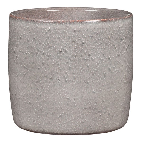 Scheurich Solido, Blumentopf aus Keramik,  Farbe: Seashell, 21,2 cm Durchmesser, 19,3 cm hoch, 5,6 l Vol.