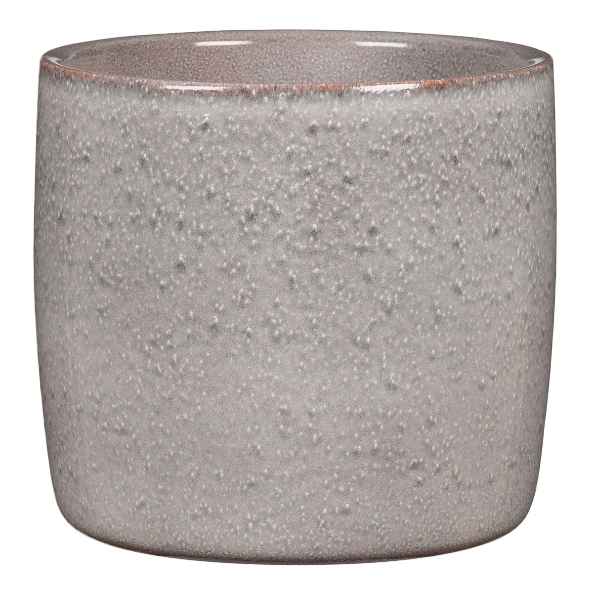 Scheurich Solido, Blumentopf aus Keramik,  Farbe: Seashell, 15 cm Durchmesser, 13,7 cm hoch, 1,9 l Vol.