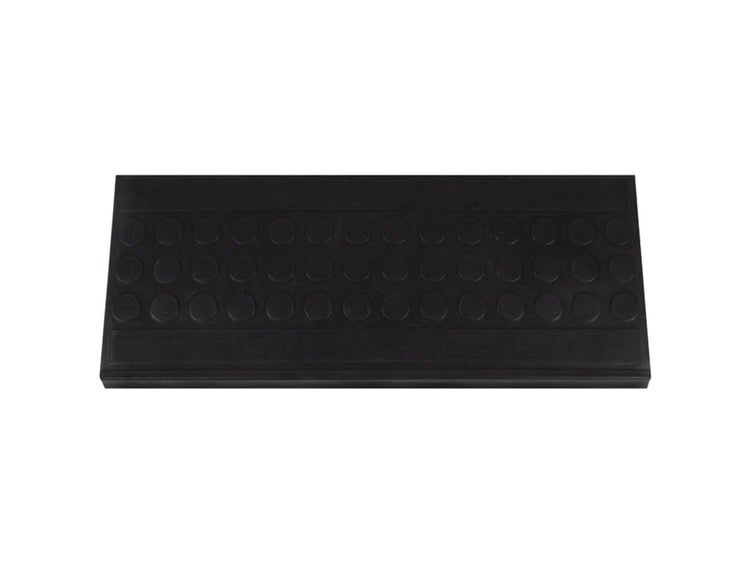 FLOORDIREKT Gummi-Stufenmatte Coin - für den Außenbereich - Antirutschmatte - 25 x 65 cm