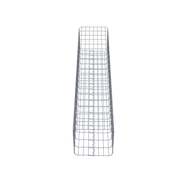 Gabionensäule 37 x 37 cm, MW 5 x 10 cm eckig - Höhe: 1,80 m