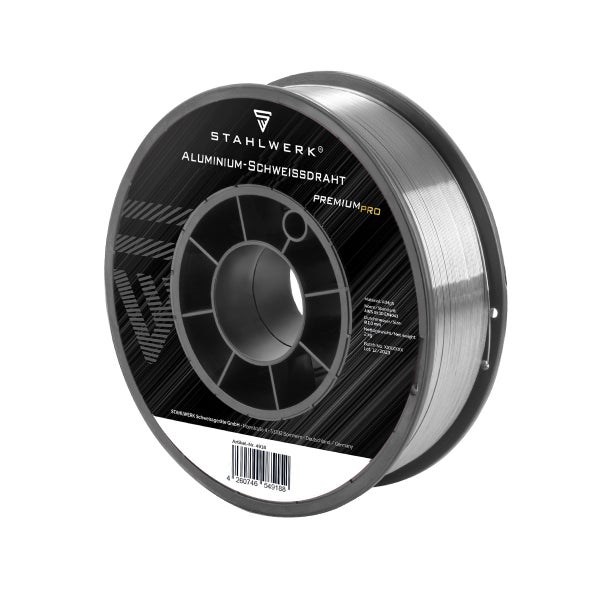 STAHLWERK Schweißdraht MIG MAG Aluminium ER5356 (AlMg5) 1,0 mm 2 kg Drahtrolle