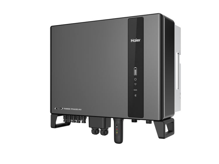 Haier H3PH-1J8/K-E Hybridwechselrichter 4 MPTT 8 KW AC/ 12,8 KWp DC