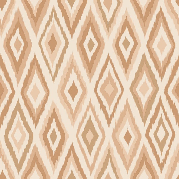 Dekoratives Muster mit Rauten in verschiedenen Farbtönen