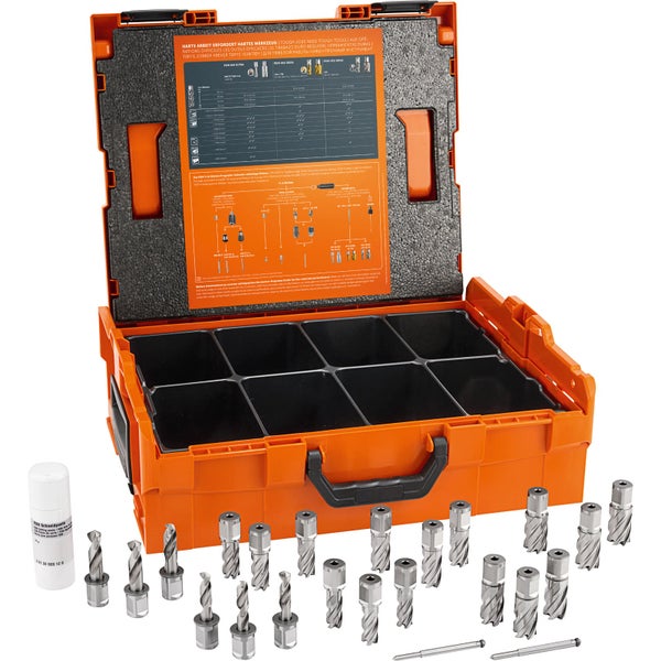 Kernbohrer Set mit Schneidpaste