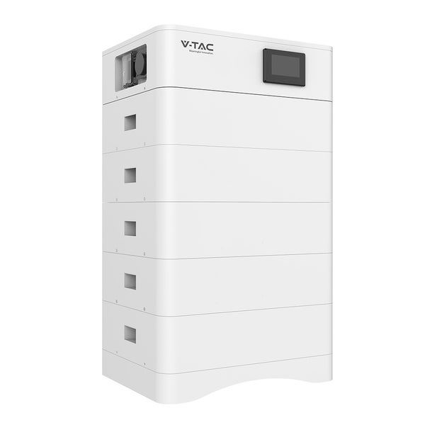 V-TAC Energiespeicher für erneuerbare Energien mit LCD-Display