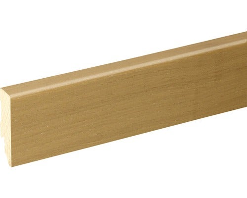 Sockelleiste Eiche Naturel furniert geölt SF253L 16x58x2500 mm