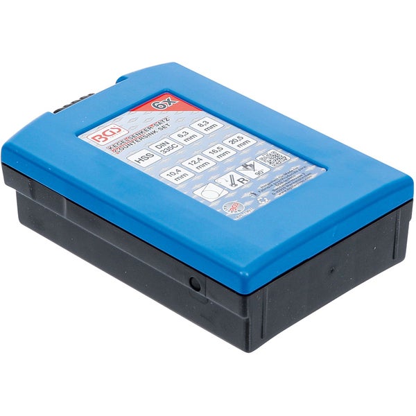 Kegelsenker Satz im Kasten