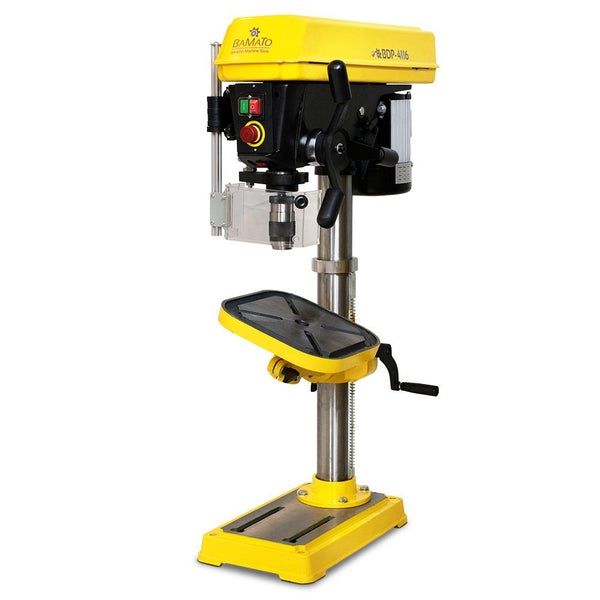 Standbohrmaschine in Gelb