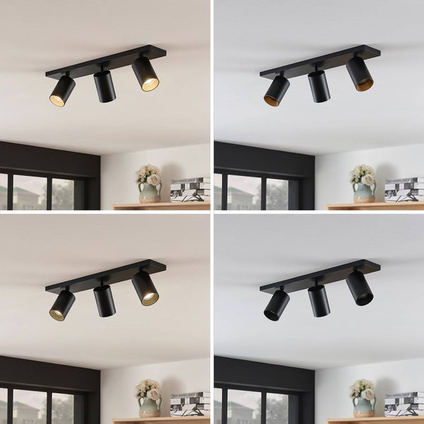 Deckenleuchte mit drei Strahlern