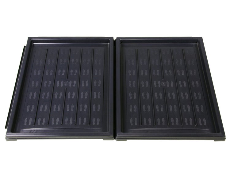 Ondis24 Schuhabtropfschale 39 x 31 cm steckbar schwarz