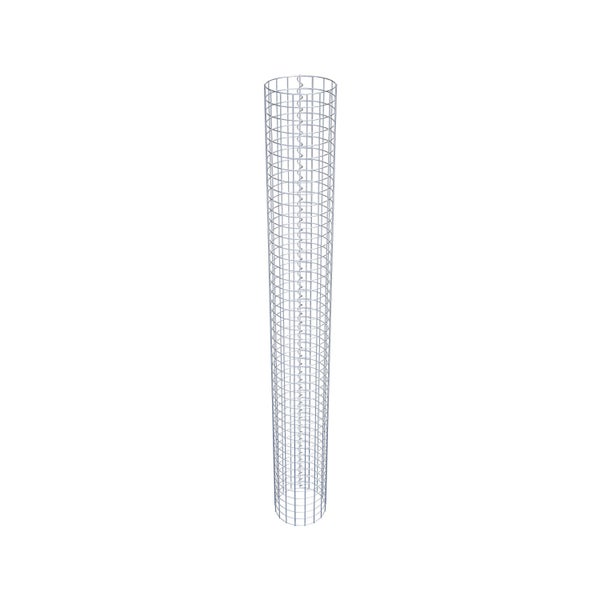 Gabionensäule Durchmesser 27 cm MW 5 x 5 cm rund - Höhe: 230 cm