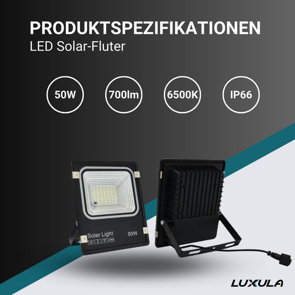 LED Solarstrahler Produktansicht