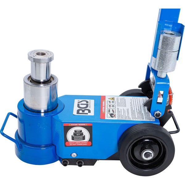 Rangierwagenheber mit Rollen