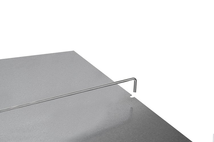 PROREGAL Aktenregal Stecksystem T-Profil Grundregal HxBxT 200 x 75 x 60 cm 6 Ebenen Fachlast 90 kg Beidseitig Nutzbar Lichtgrau
