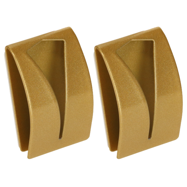 EAVY Handtuchhaken Edelstahl Gold Selbstklebend 2er Pack