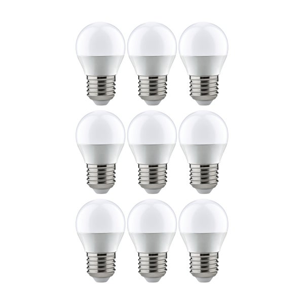 Bundle LED Tropfen E27 230V 3x470lm 3x5,5W 2700K Opal