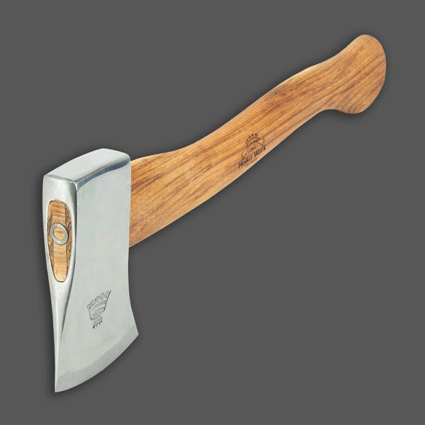 Handbeil mit Stahlkopf und Holzstiel von Helko Werk