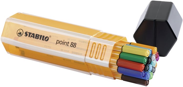 STABILO Fineliner point 88, 20er Set Big point Box