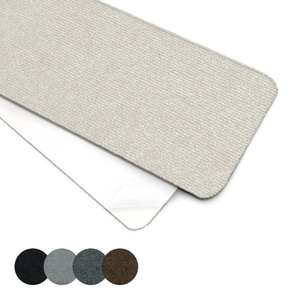 Treppenmatte mit Klebestreifen zur einfachen Montage