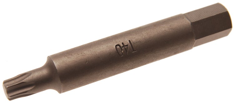 BGS Bit lang Antrieb Außensechskant 10 mm (3/8) T-Profil (für Torx) T40 - 4246-T40
