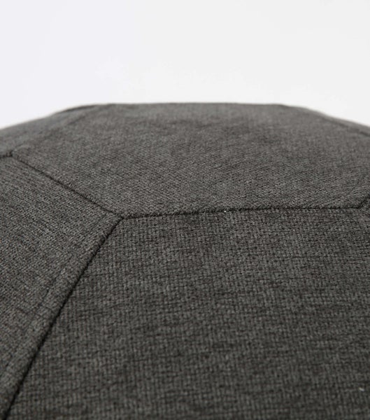 mokebo Stoff Sitzball Büro ergonomisch 'Der Sportliche', Sitzball mit Pumpe, 65cm Breite, ergonomische Bürostuhl Alternative