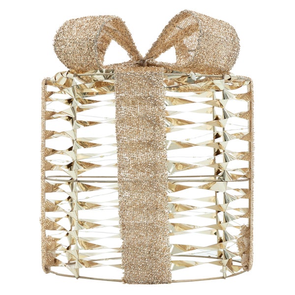 Dekoratives Geschenkpaket mit Schleife für festliche Anlässe