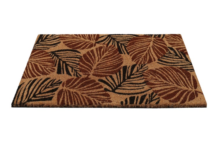 Fußmatte aus Kokosfaser Natur Schwarz Jungle Mat WECONhome 40x60 cm
