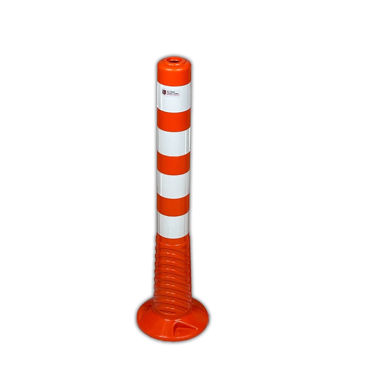 UvV-Reflex Absperrpfosten, Poller 75 cm hoch, flexibel weiss reflektierend selbstaufrichtend (Weiß UvV-Reflex Absperrpfosten, Poller 75 cm hoch, flexibel weiss reflektierend selbstaufrichtend (Weiß