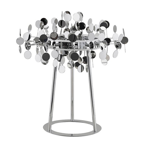 Lucande LED Tischlampe Glimmo dimmbar (Modern) in Chrom aus | HORNBACH