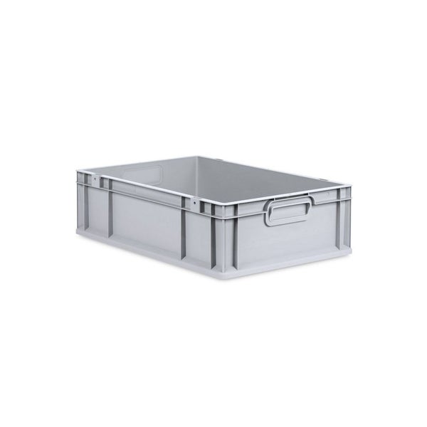 PROREGAL SuperSparSet 5x Eurobox NextGen Grip mit Auflagedeckel mit 4 Gelben Schiebeschnappverschlüssen HxBxT 17 x 40 x 60 cm 34 Liter