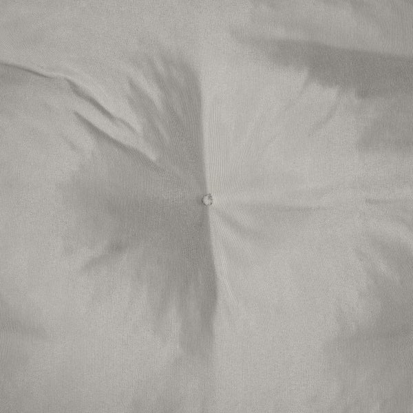 Beautissu Flair HL Hochlehner 120x50x8cm Hellgrau
