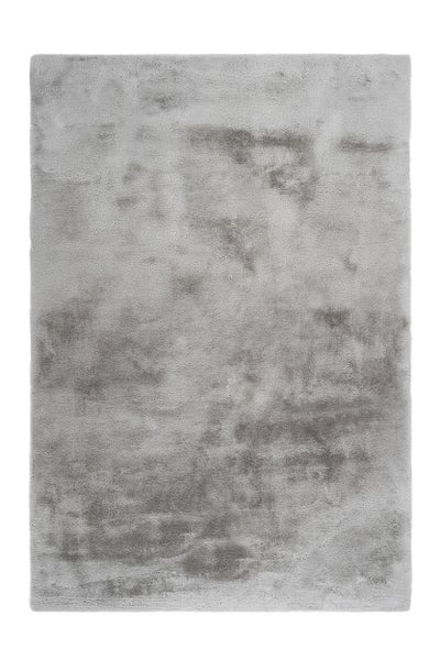 Rechteckiger Hochflor Teppich mit weicher Oberfläche für den Wohnbereich