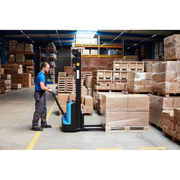 Hanselifter Deichselstapler E-DH1230MG-E max. Hubhöhe 3000 mm Tragfähigkeit 1200 kg