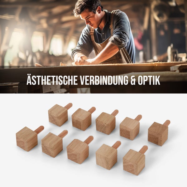 Holzdübel für Holzverbindungen im Möbelbau