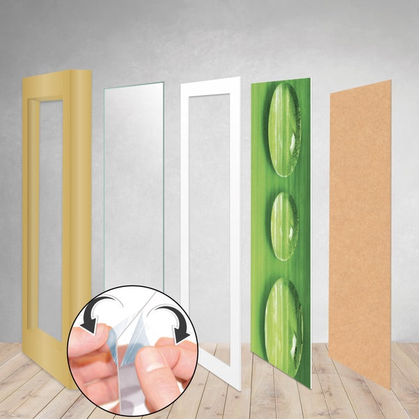 bomoe Nature Bilderrahmen MDF Gold (24tlg)