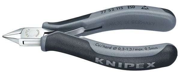 Knipex Elektronik-Seitenschneider - 7752115ESD