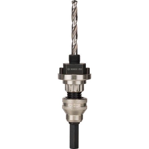 Bosch PRO Q-Lock Aufsteckhalter Sechskant-Aufnahme für Quick Change-System für Lochsägen Sechskant 9,5 mm - 2609390589