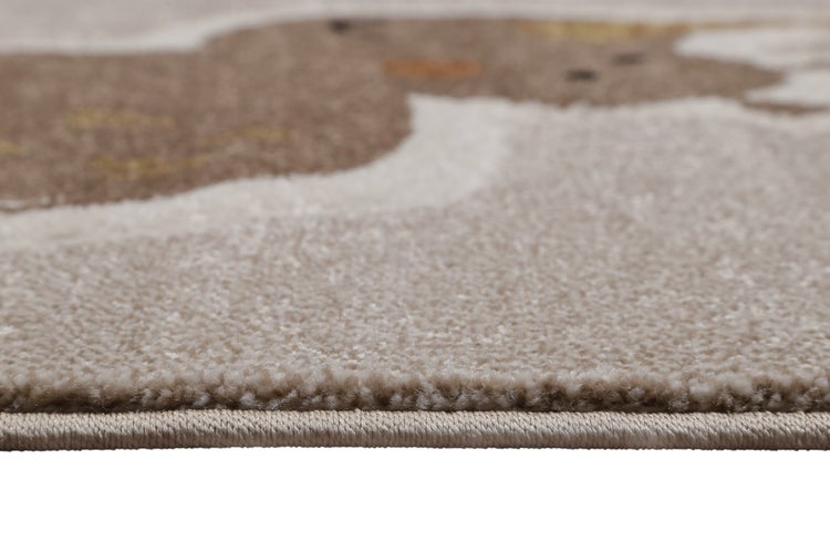 Kinderteppich Sand Beige meliert Nala & Friends Smart Kids 200x290 cm