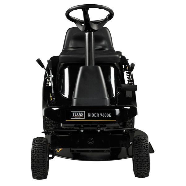 Aufsitzmäher TEXAS Rider 7600E – Rasentraktor 3in1, 432 cm³, 12 PS, 76 cm Schnittbreite, E-Start