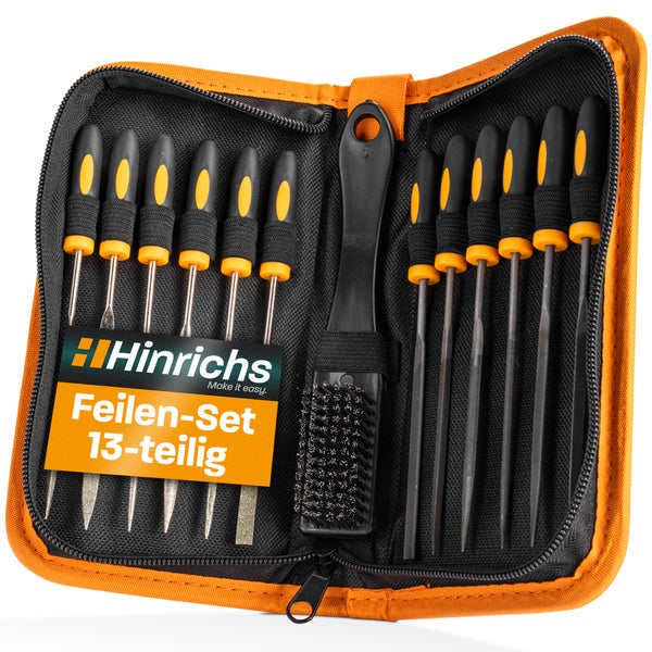 Hinrichs 13tlg Mini Feilenset im Etui